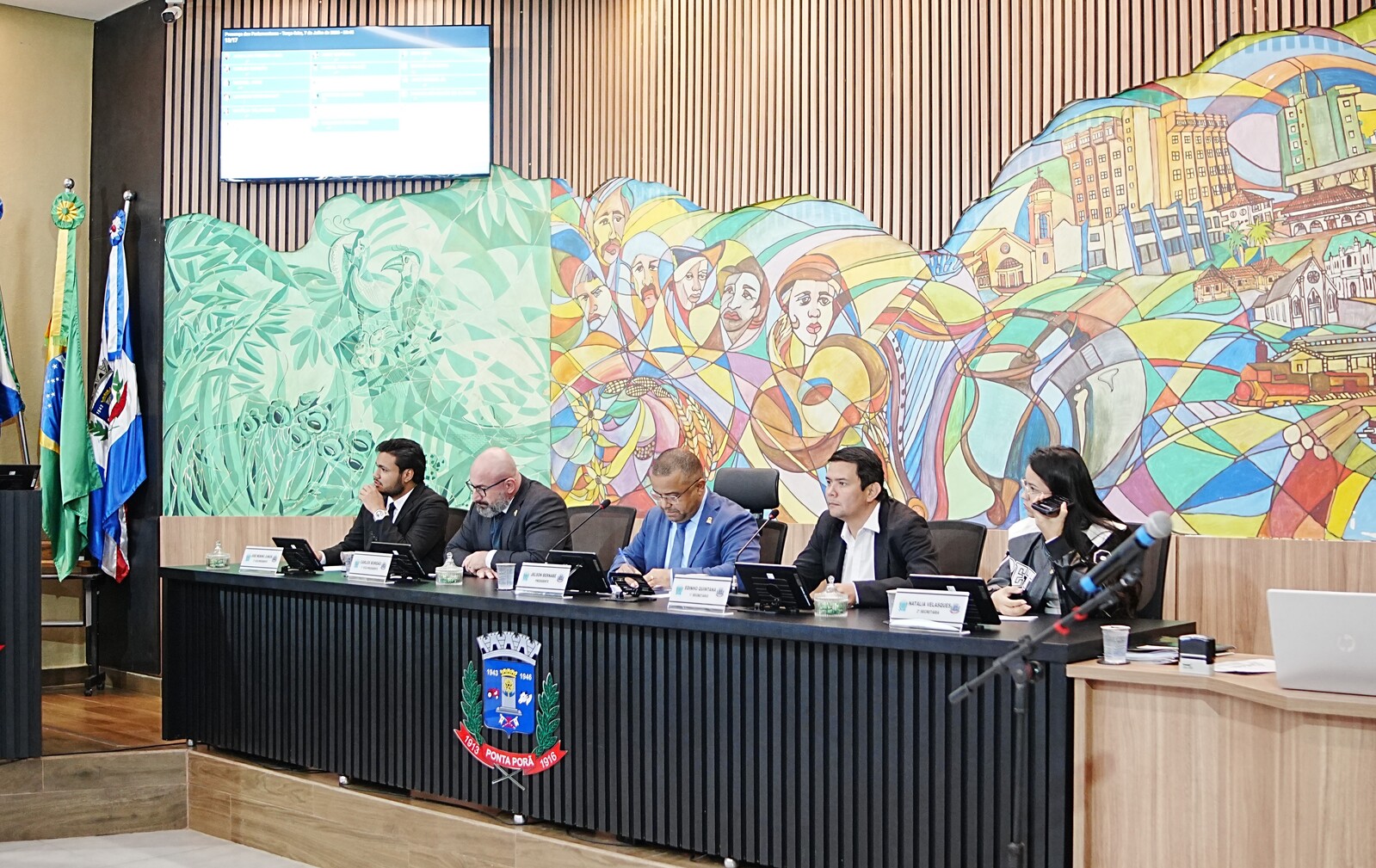 Câmara Municipal de Ponta Porã realiza 23ª  Sessão Ordinária nesta terça-feira, 04