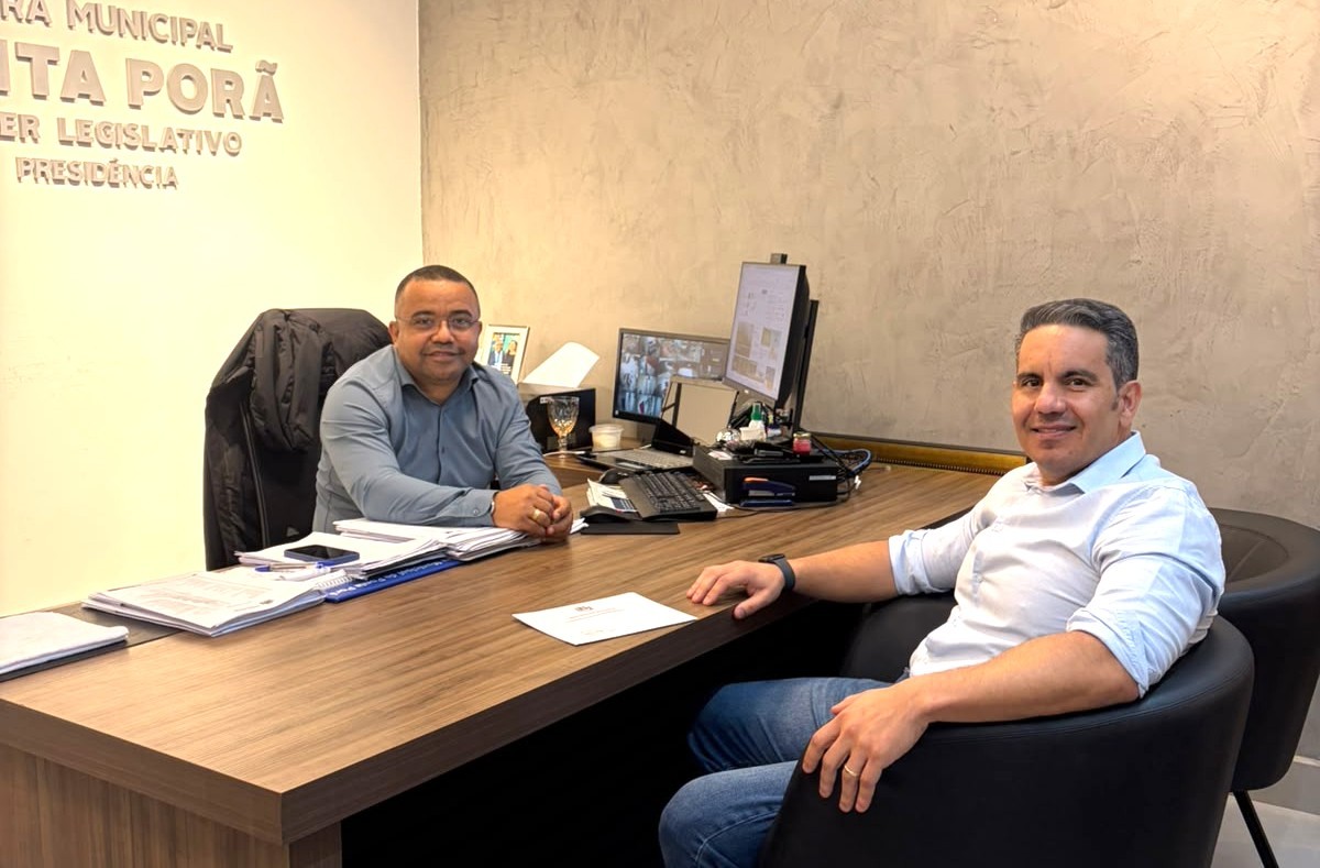 Fortalecendo a Parceria: Presidente da Câmara, Jelson  Bernabé, recebe vice-prefeito Patrick Derzi