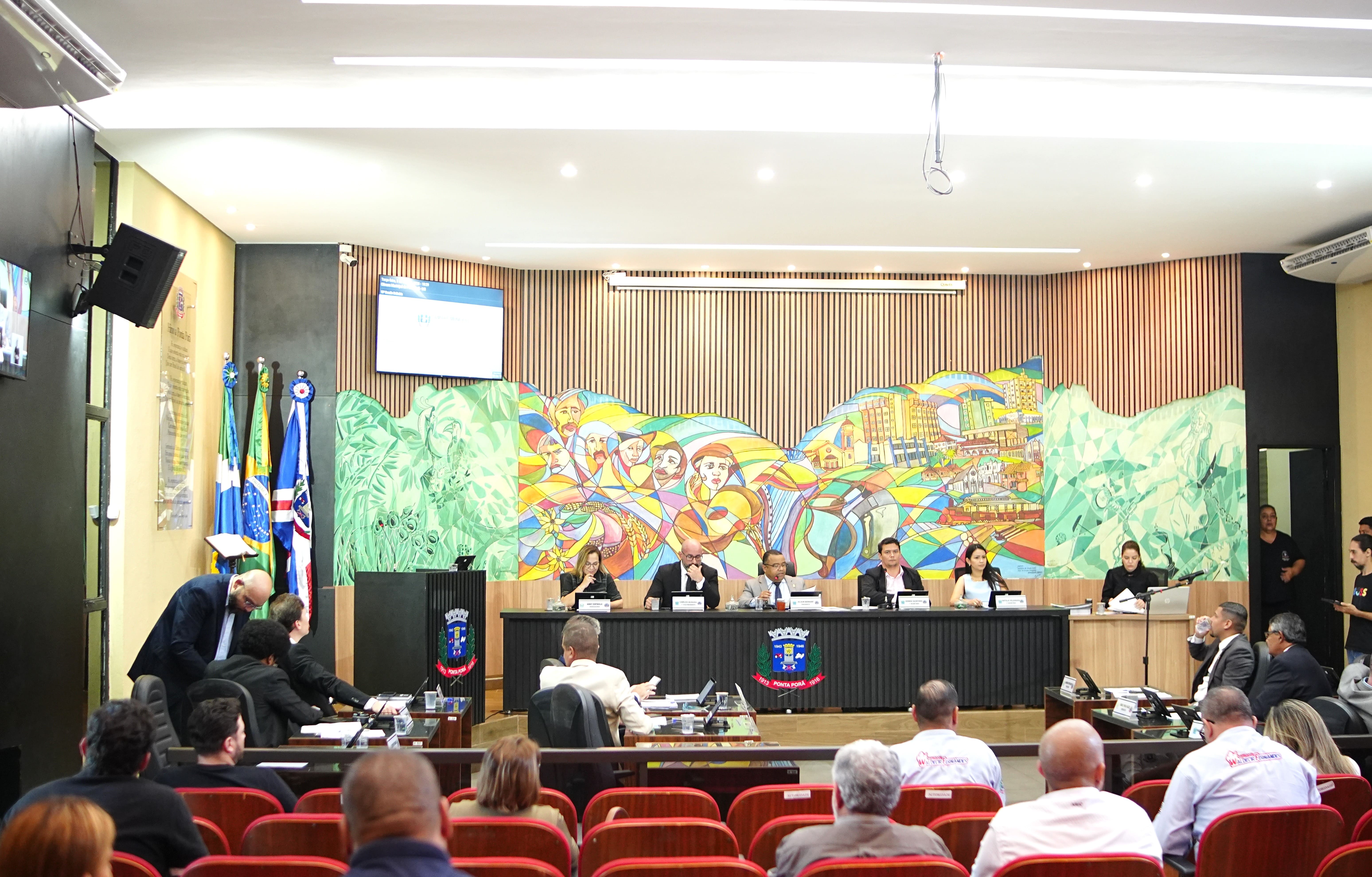 Câmara de Ponta Porã realiza 14ª  sessão ordinária nesta terça-feira, 12