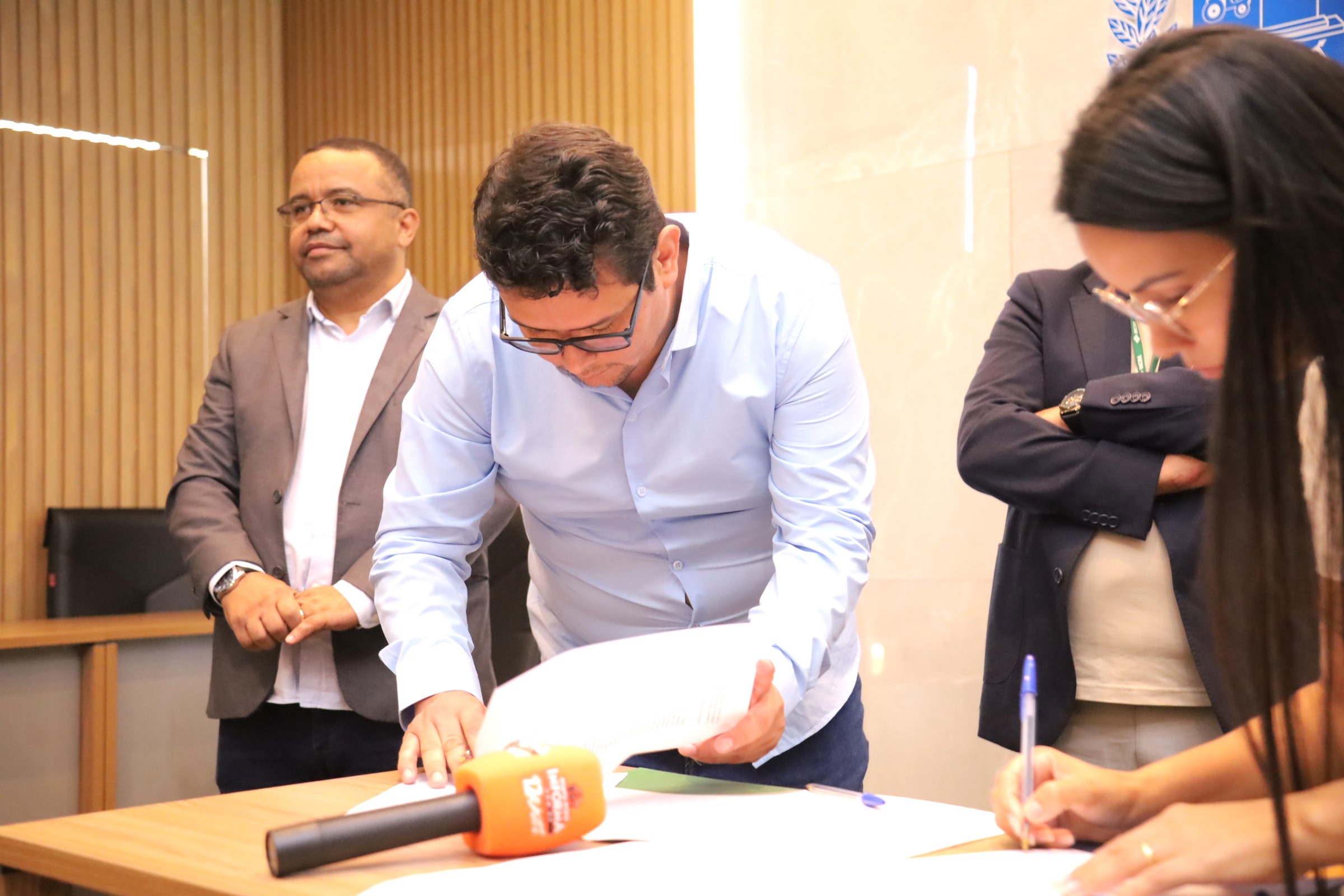 “Câmara tem participação” diz presidente Jelson  Bernabé em ato de doação de área de Nova Itamarati