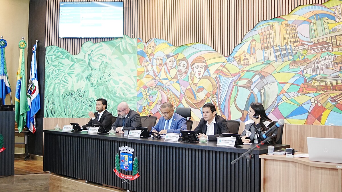 Câmara de Ponta Porã abre votação da L.D.O. 2027