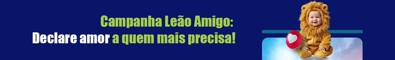Banner Leão Amigo